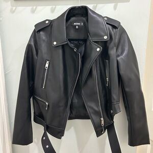 Misguided leather Jacket